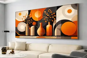 Luxury Statement Abstract Wall Art - Premium Framed Canvas