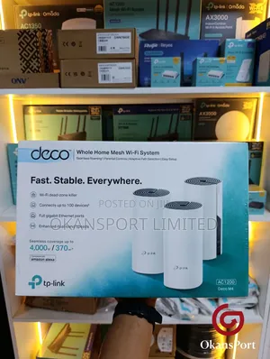 Tp-Link Deco M4 M5 M9 M3 M2 S4 E4 Ac1200 Mesh Wifi 6 Router Xe70 Xe200