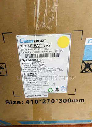2500wh Lithium Batteries Cworth