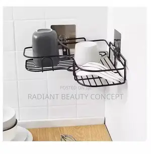 Toilet/Bathroom Triangle Corner Storage Rack