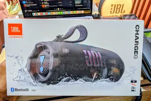 Geniune JBL Charge 6 (28hr Playtime) Ai Sound Boost Speaker