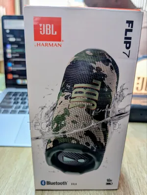 Geniune JBL Flip 7 (16hr Playtime) Ai Sound Boost Speaker