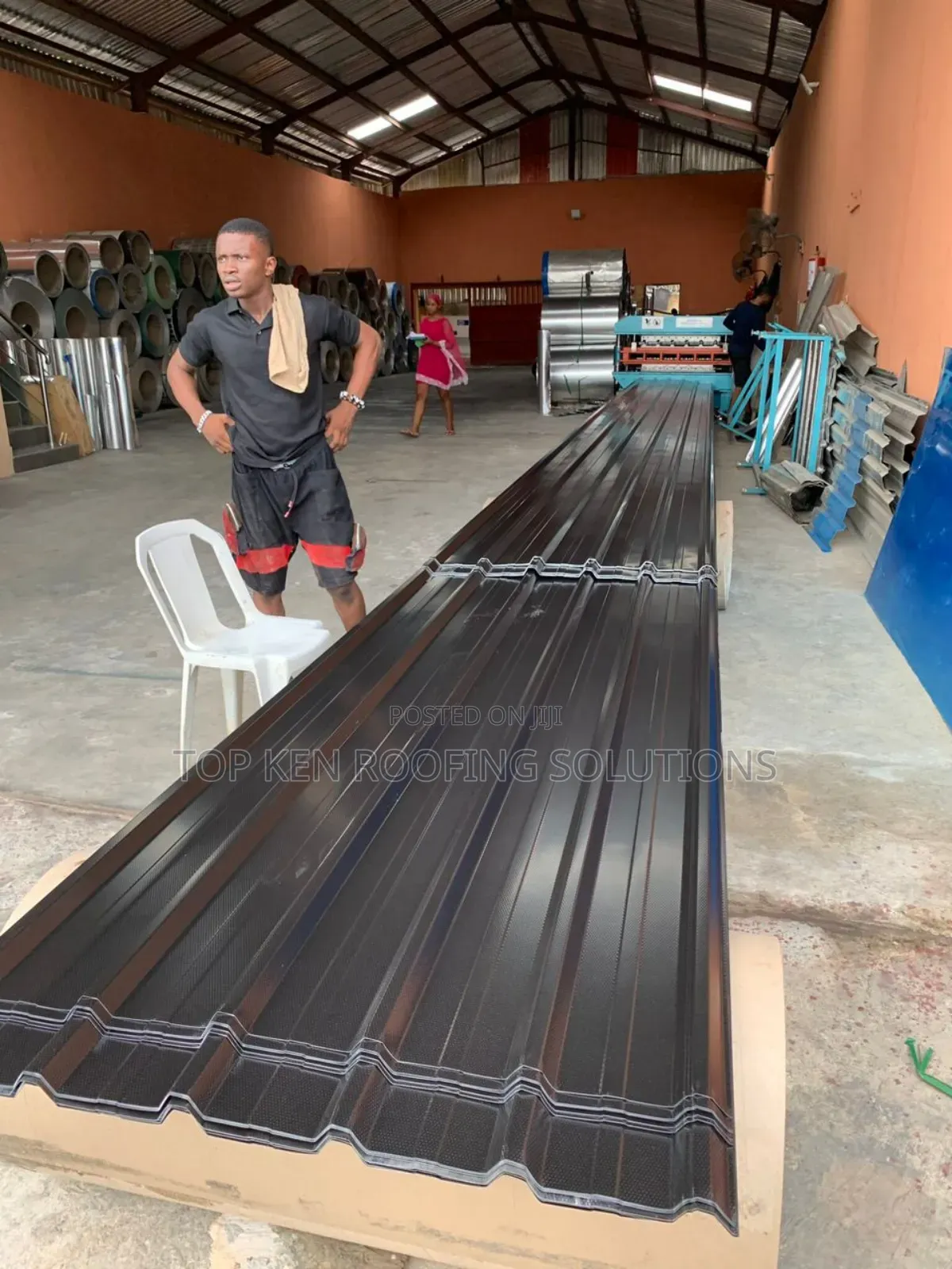 Longspan Aluminium Roofing Sheet (Oven Baked)