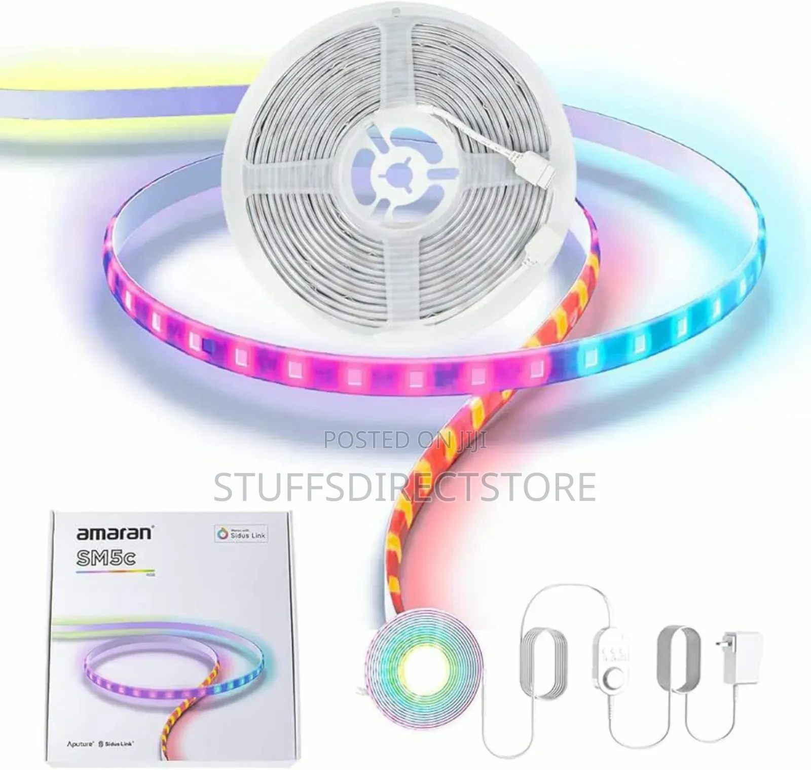Aputure Amaran Sm5c 16.4ft RGB Smart Pixel Strip Led Light