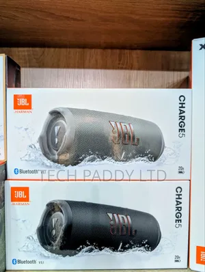 Geniune JBL Charge 5 (20hr Playtime) Ip67 Powerbank Bluetooth Speaker