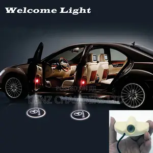 Benz LED Welcome Light With Logo