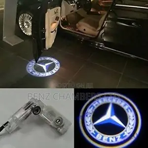 Benz LED Welcome Light With Logo