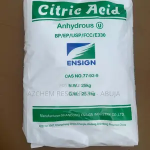 Citric Acid Anhydrous – 25kg Bag (Food Grade)