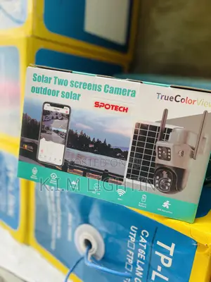 Solar Double Lens Camera