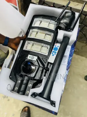 Single Lens Ai Solar Camera + Lighting