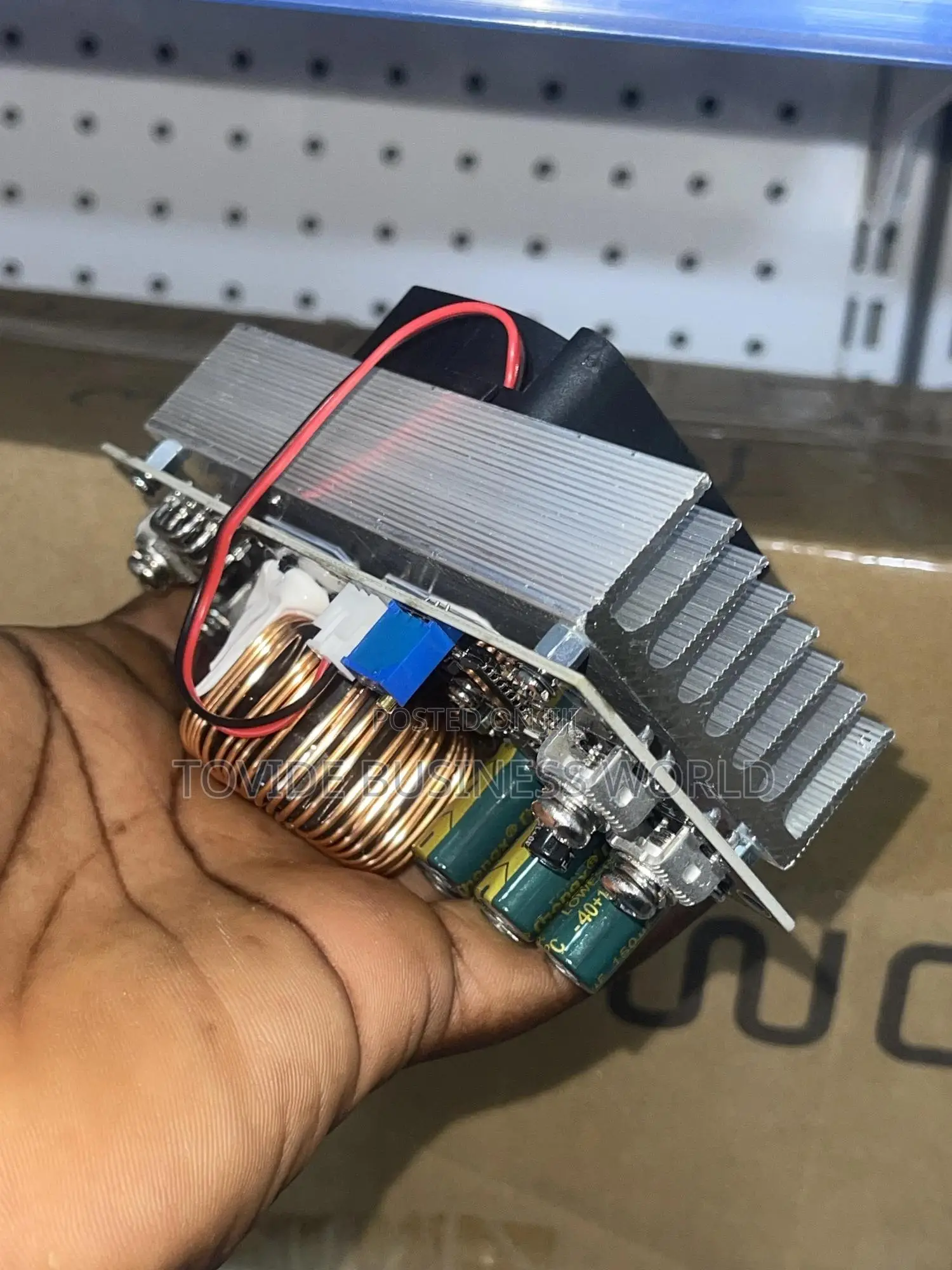 1500w 50a Dc-Dc Step Down (Buck) Converter With Cooling Fan