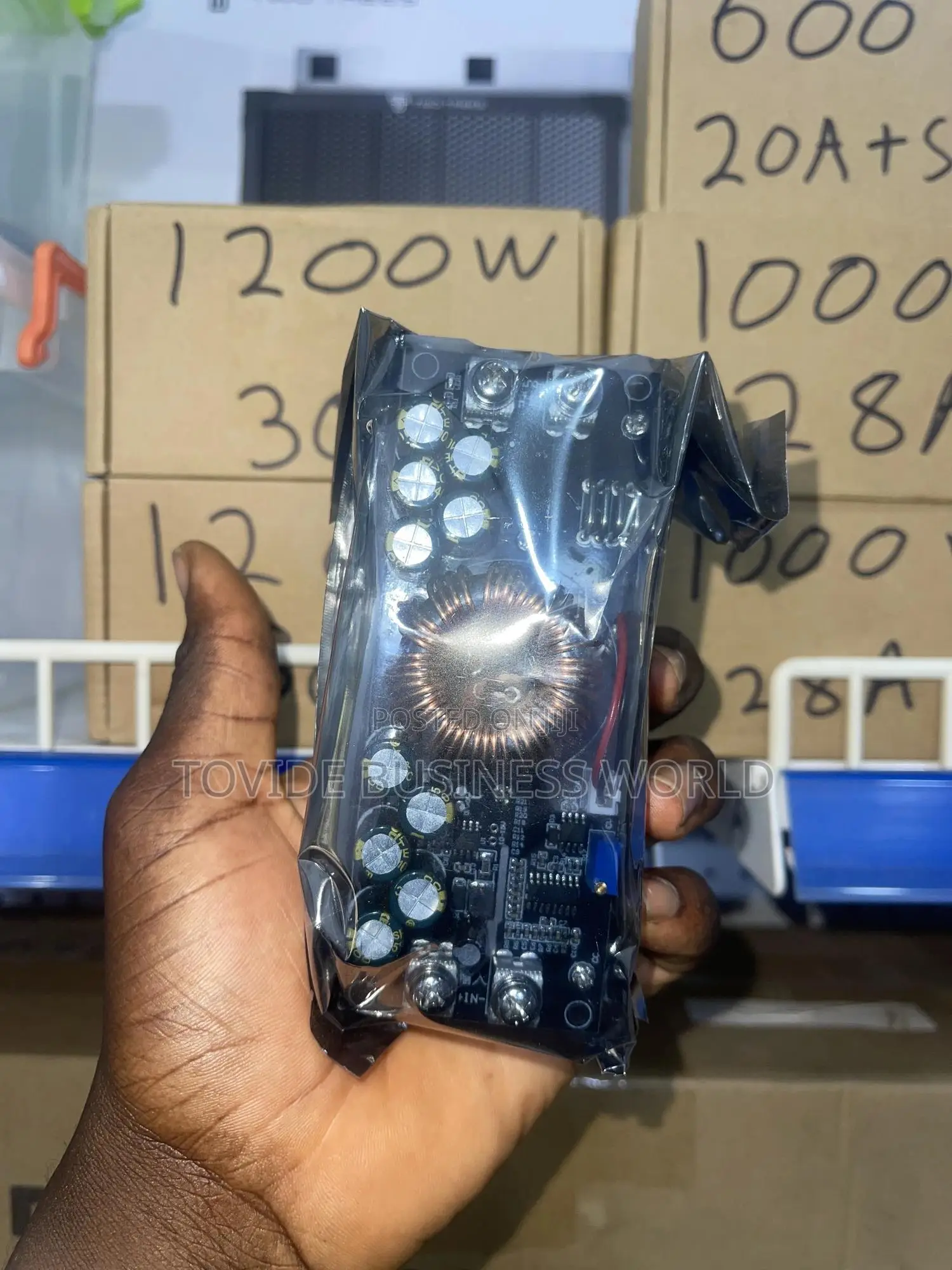 1500w 50a Dc-Dc Step Down (Buck) Converter With Cooling Fan