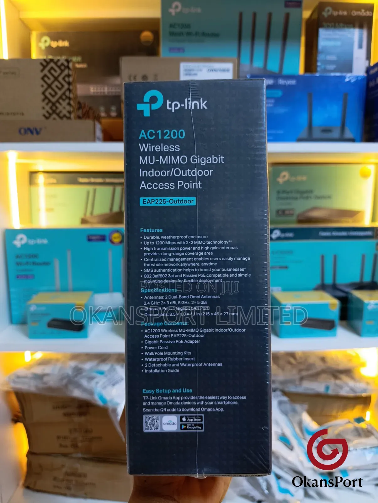 Tp-Link Gigabit Access Point Eap225 Eap245 Ap265 Eap610 Indoor Outdoor