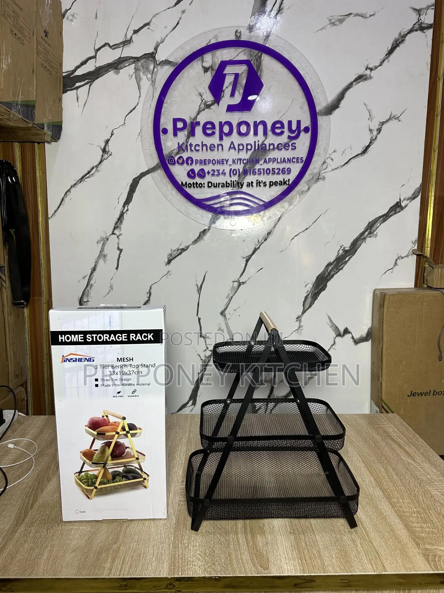 3 Tier/Layer Multipurpose Fruit Basket