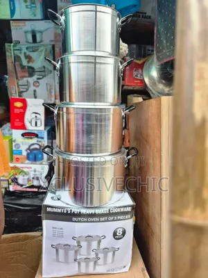Mummy Pot Heavy Duty Gauge Cookware