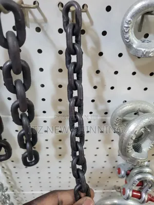 6mm Black Steel Lifting Chain