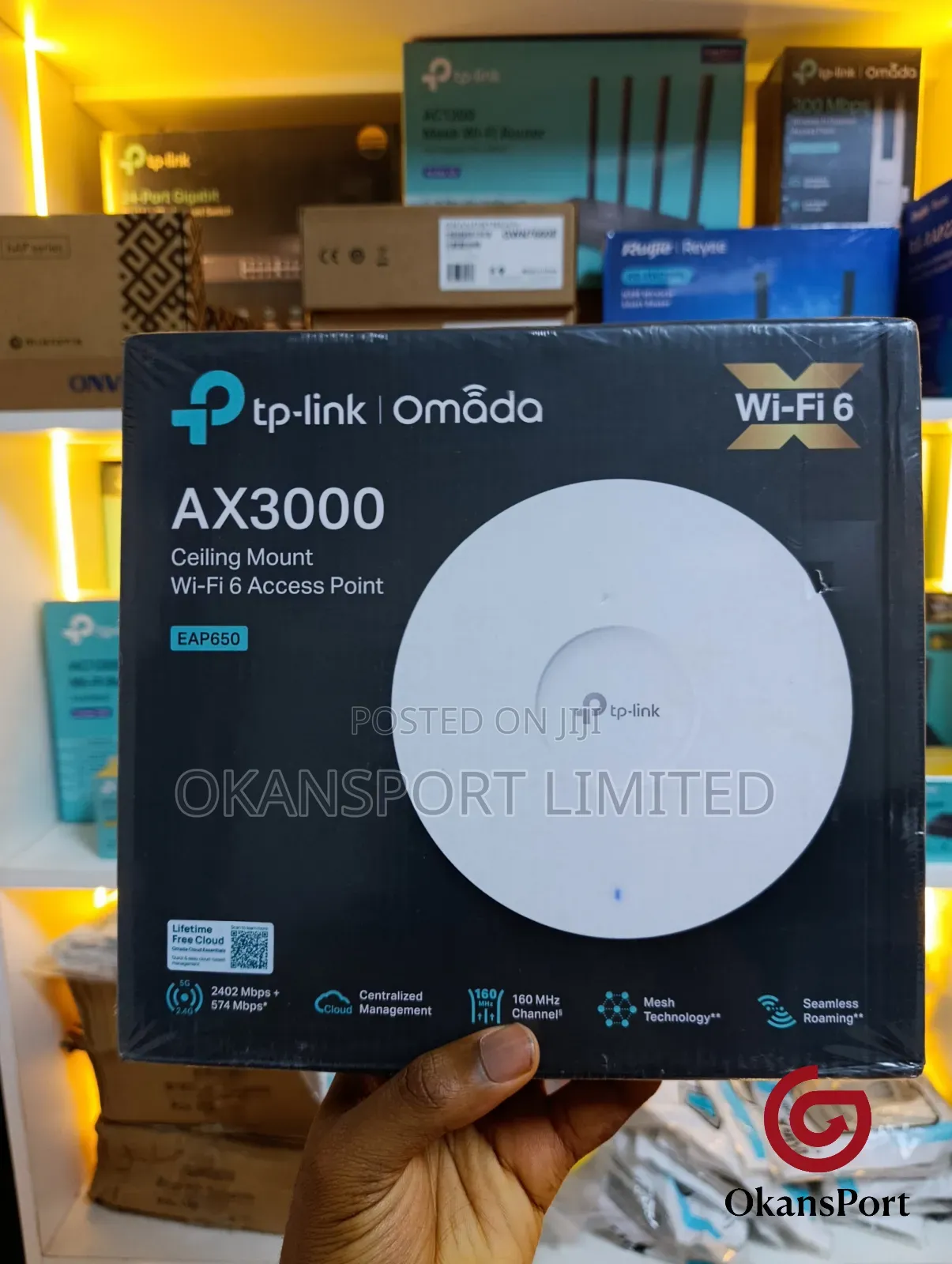 Tp-Link Access Point Eap650 Eap660 Eap670 Eap690 Wifi 6 Omada Wifi 7