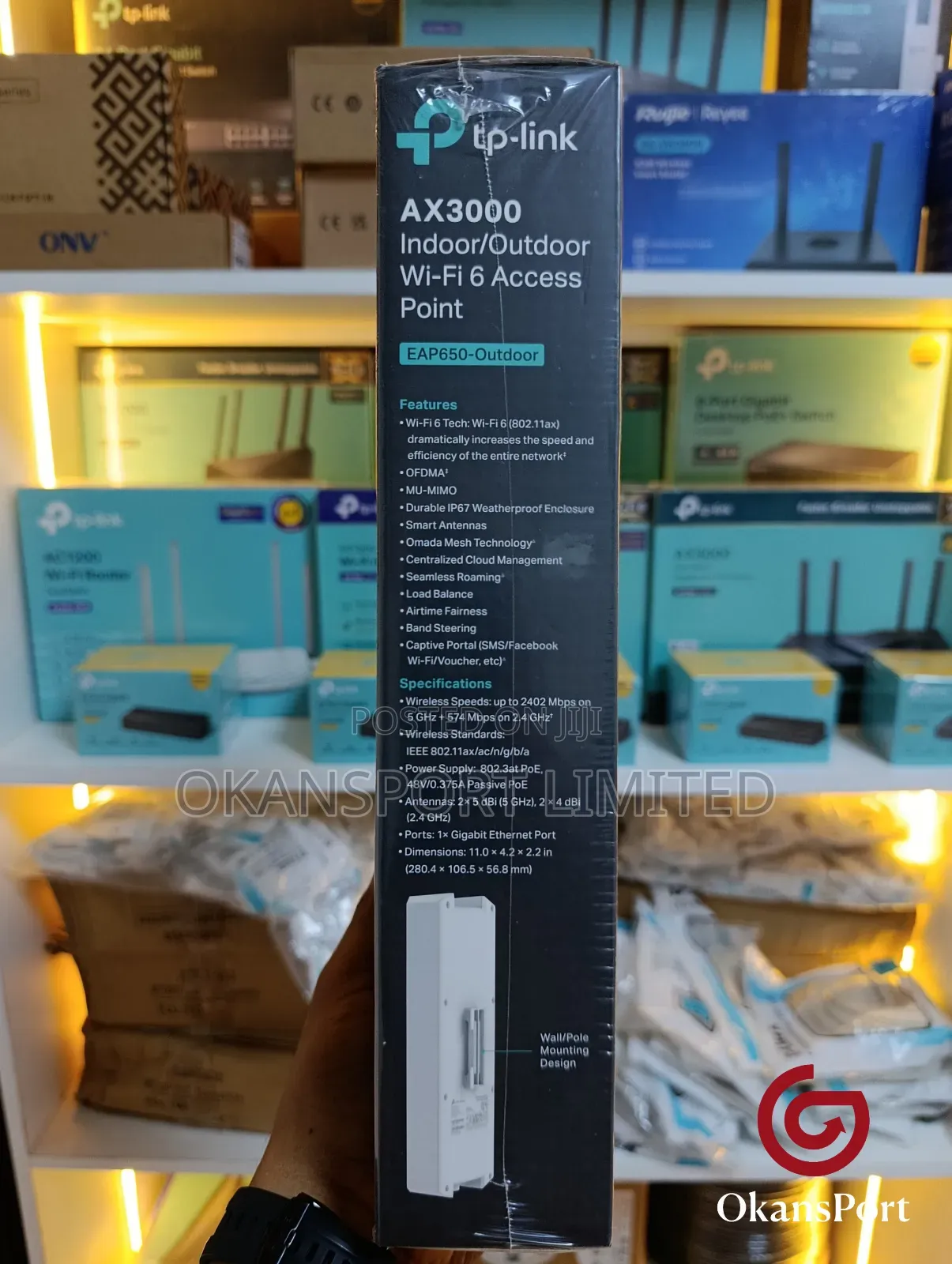 Tp-Link Access Point Eap650 Eap660 Eap670 Eap690 Wifi 6 Omada Wifi 7