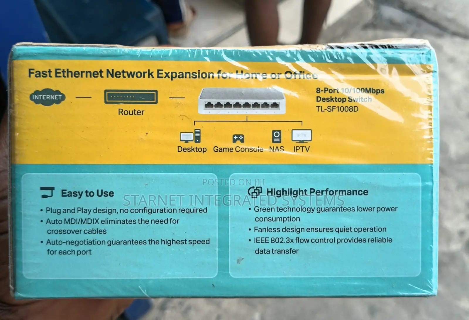 Tp-Link 8-Port 10/100mbps Desktop Switch