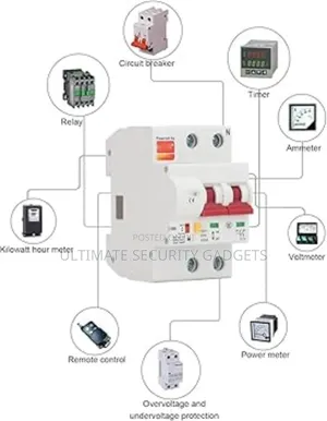 Wi-fi Tuya Smart 100amp Breaker (2 Pole)