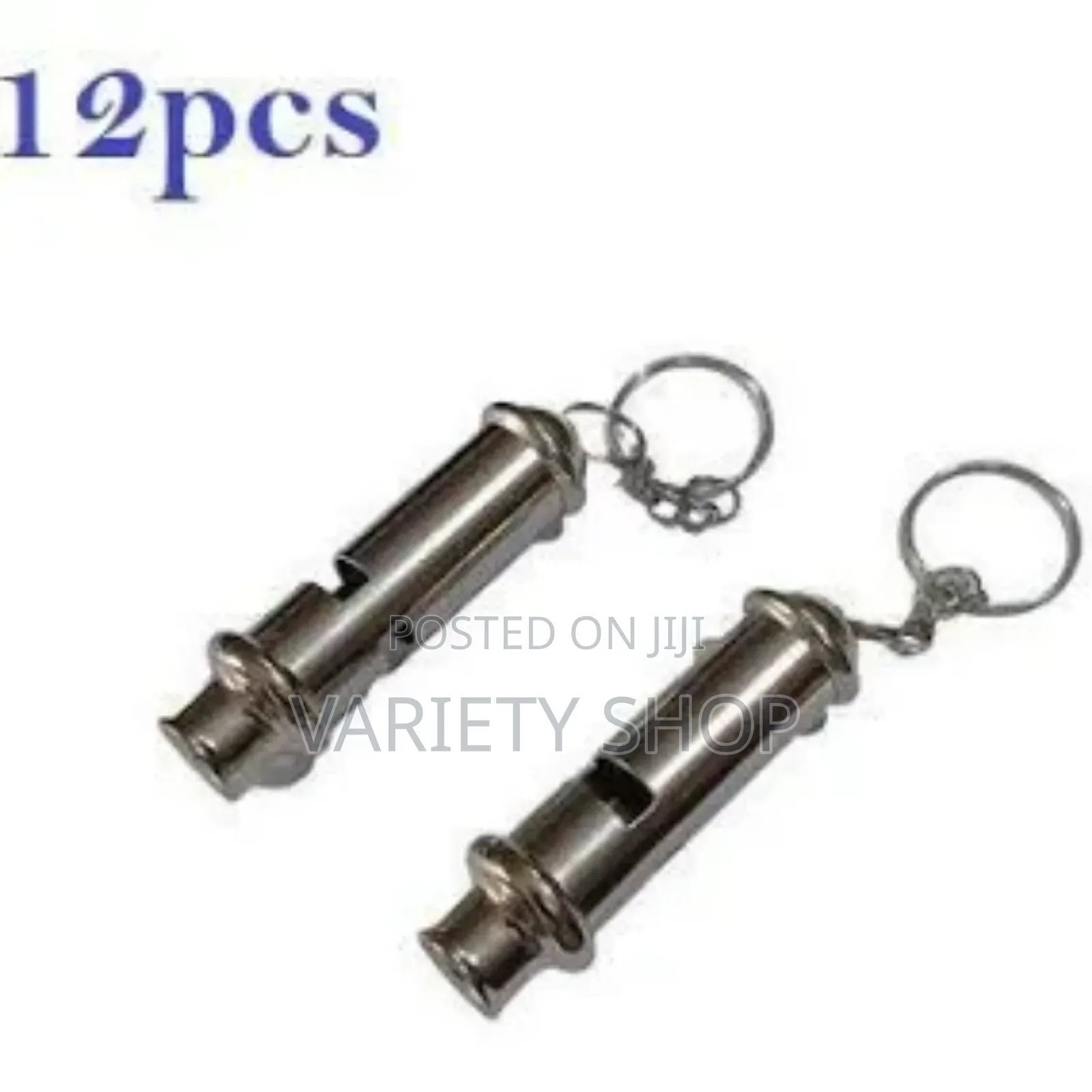 12pcs High Sound Steel Whistle