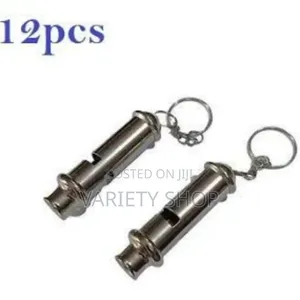 12pcs High Sound Steel Whistle