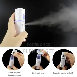Mini Portable Handheld Usb Facial Steamer, Moisturizing Beauty Device