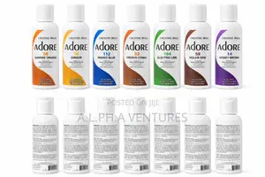 Creative Image Adore -Permanent Hair Dye 8 Shades 4 Fl Oz / 118ml Each