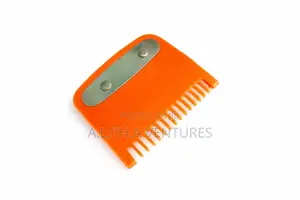 1/2professional Orange Hair Cutting With Blade Trimming