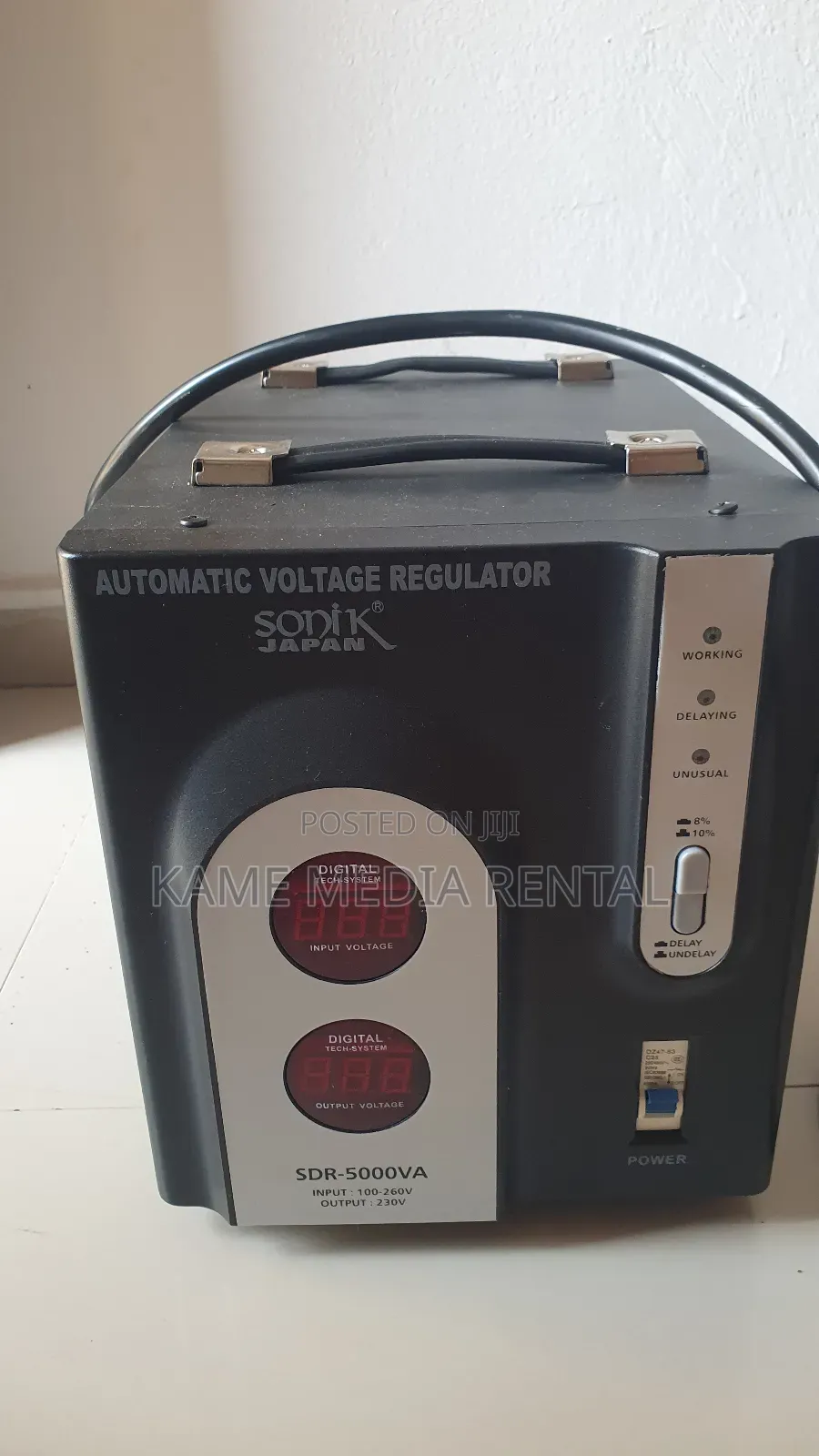 5000 Va Stablizer for Rent Only.