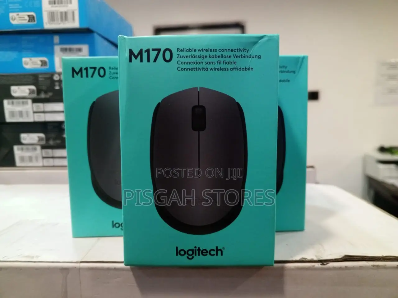 Logitech M170 Wireless Mouse – Computer, Laptop Use, Usb Receiver