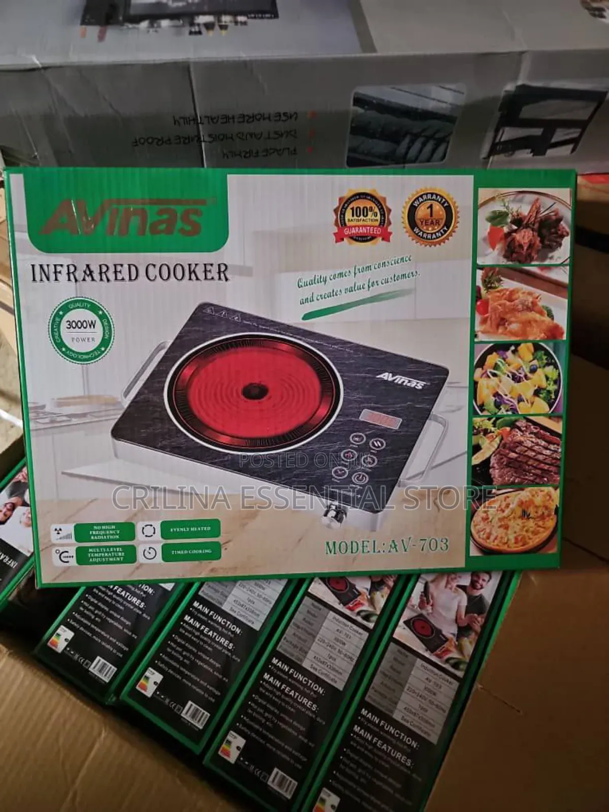 3000w Avinas Electric Infrared Cooker