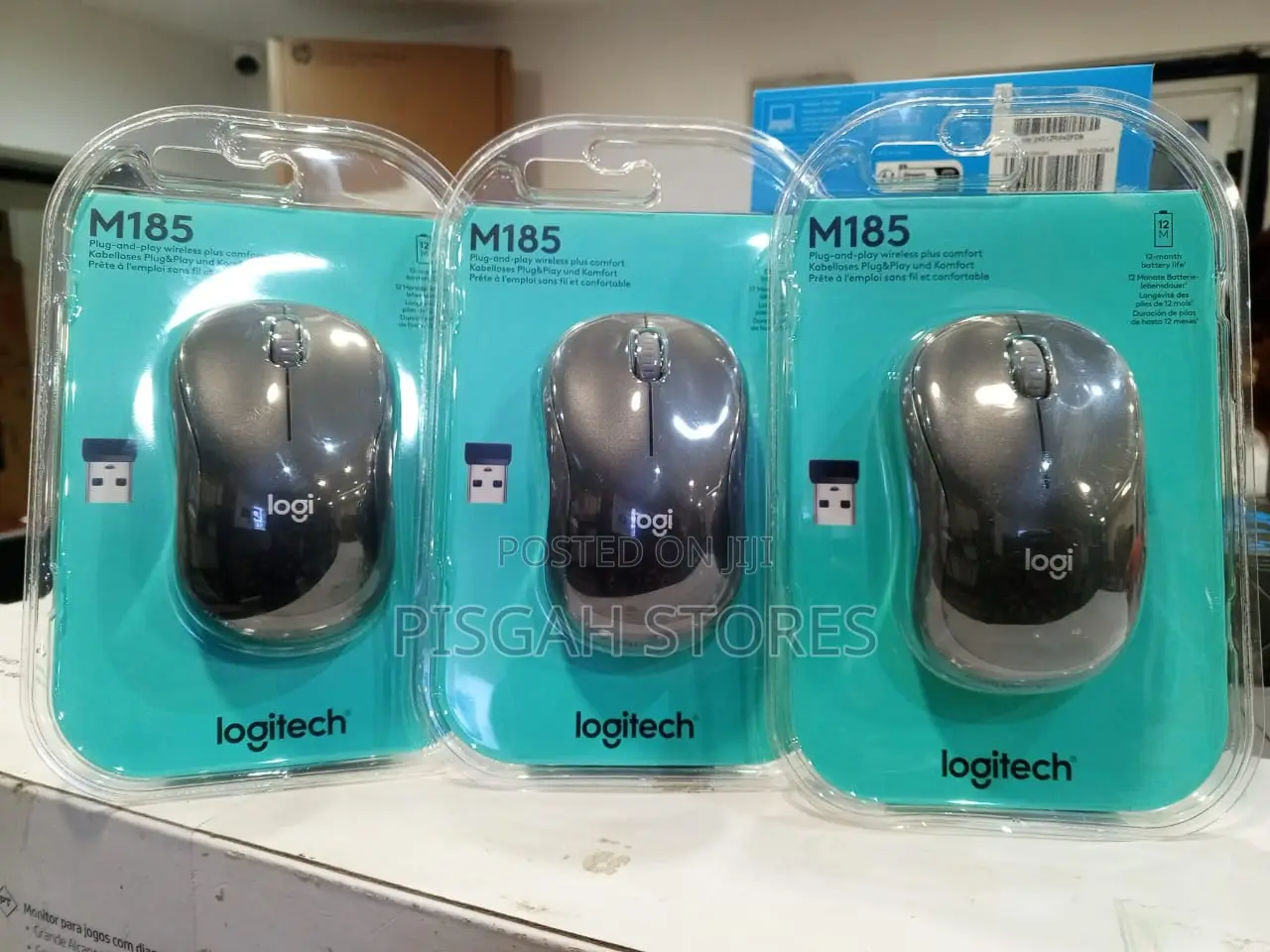 Original Logitech Wireless Mouse - M185