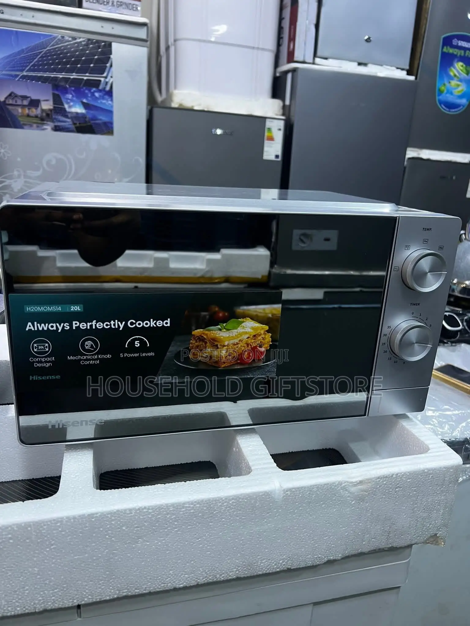Hisense 20l Silver Microwave