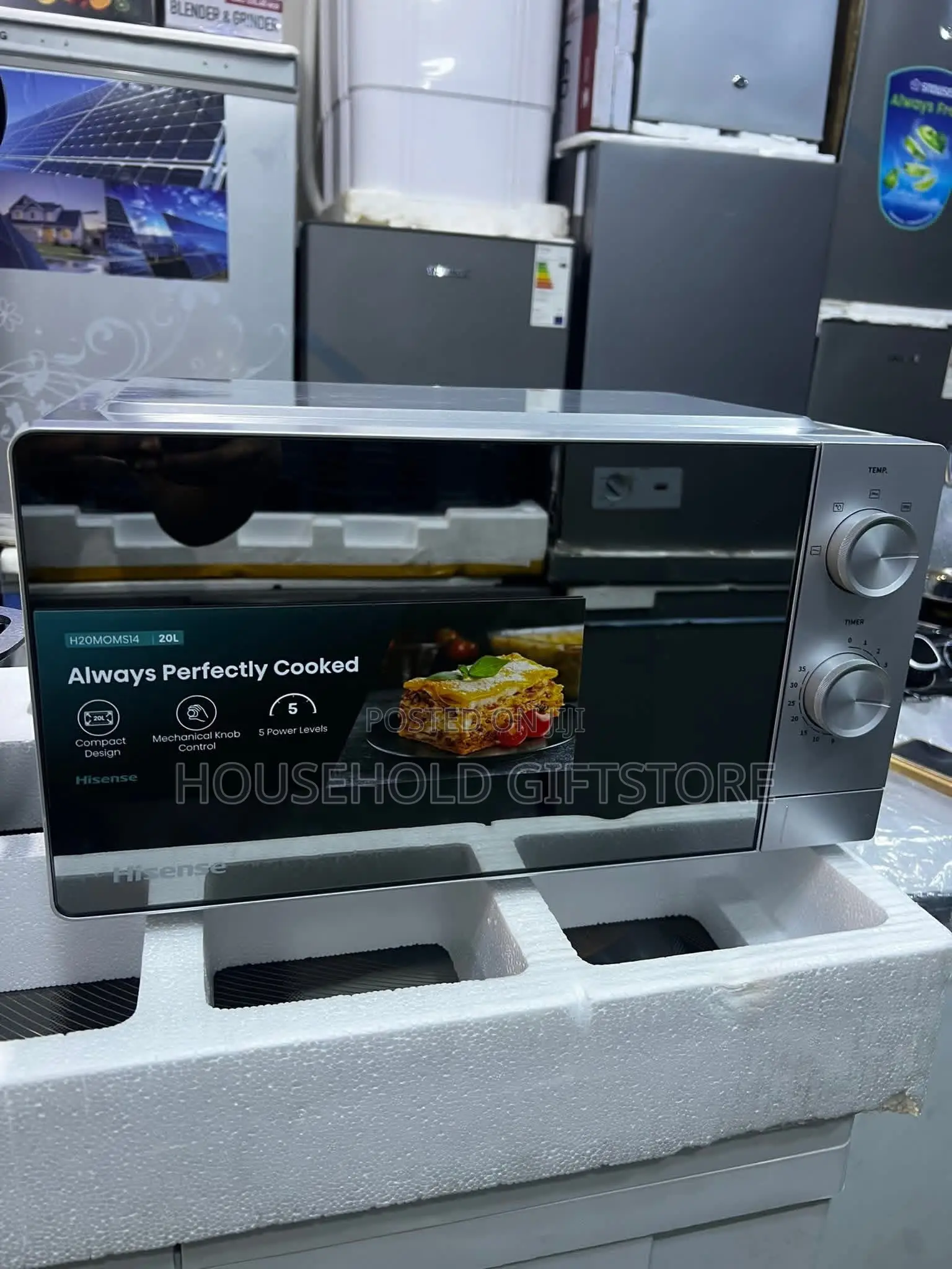 Hisense 20l Silver Microwave