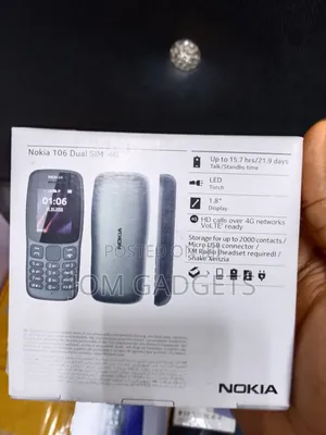 New Nokia 106 Gray