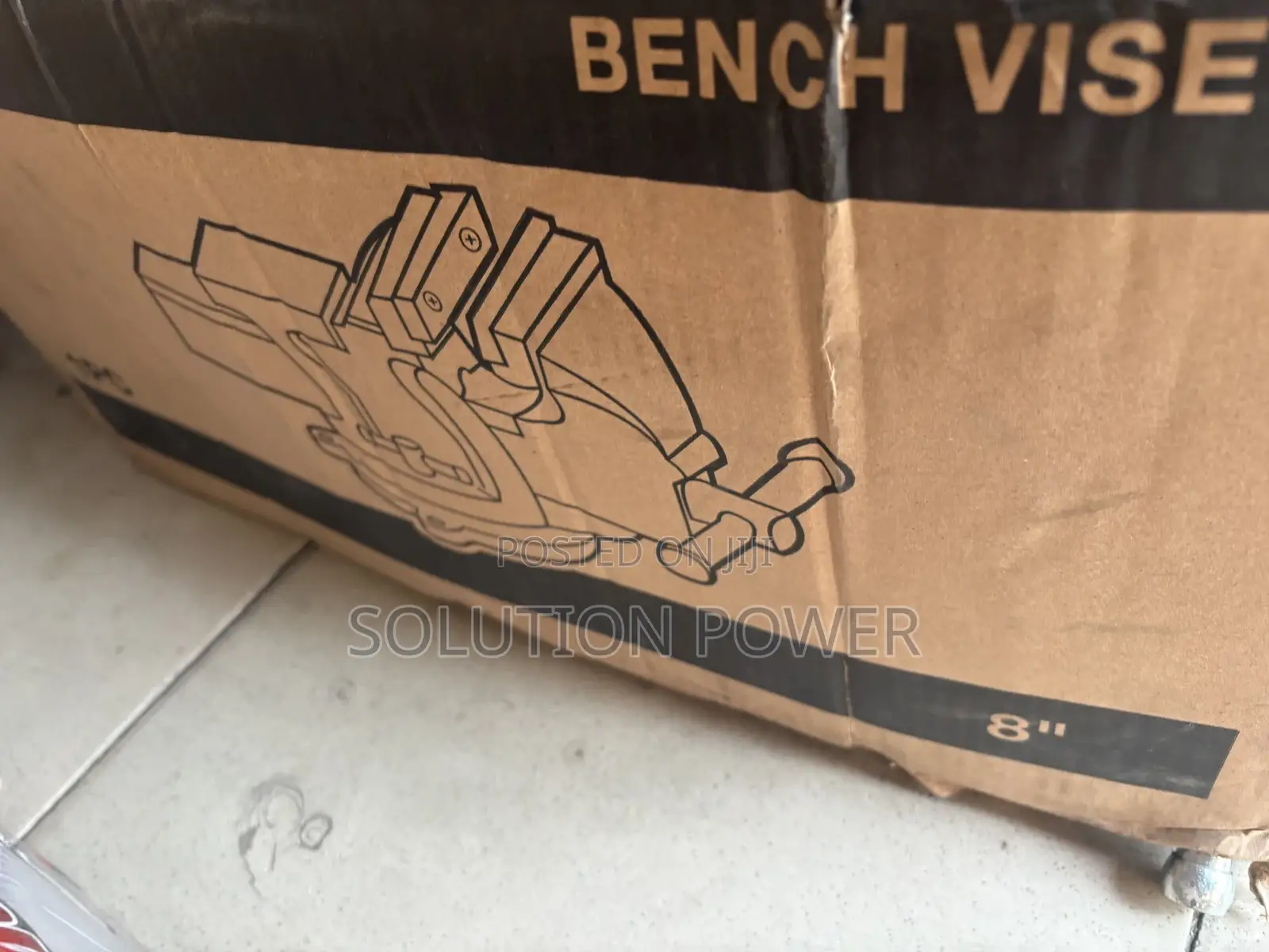 8” Industrial Bench Vice