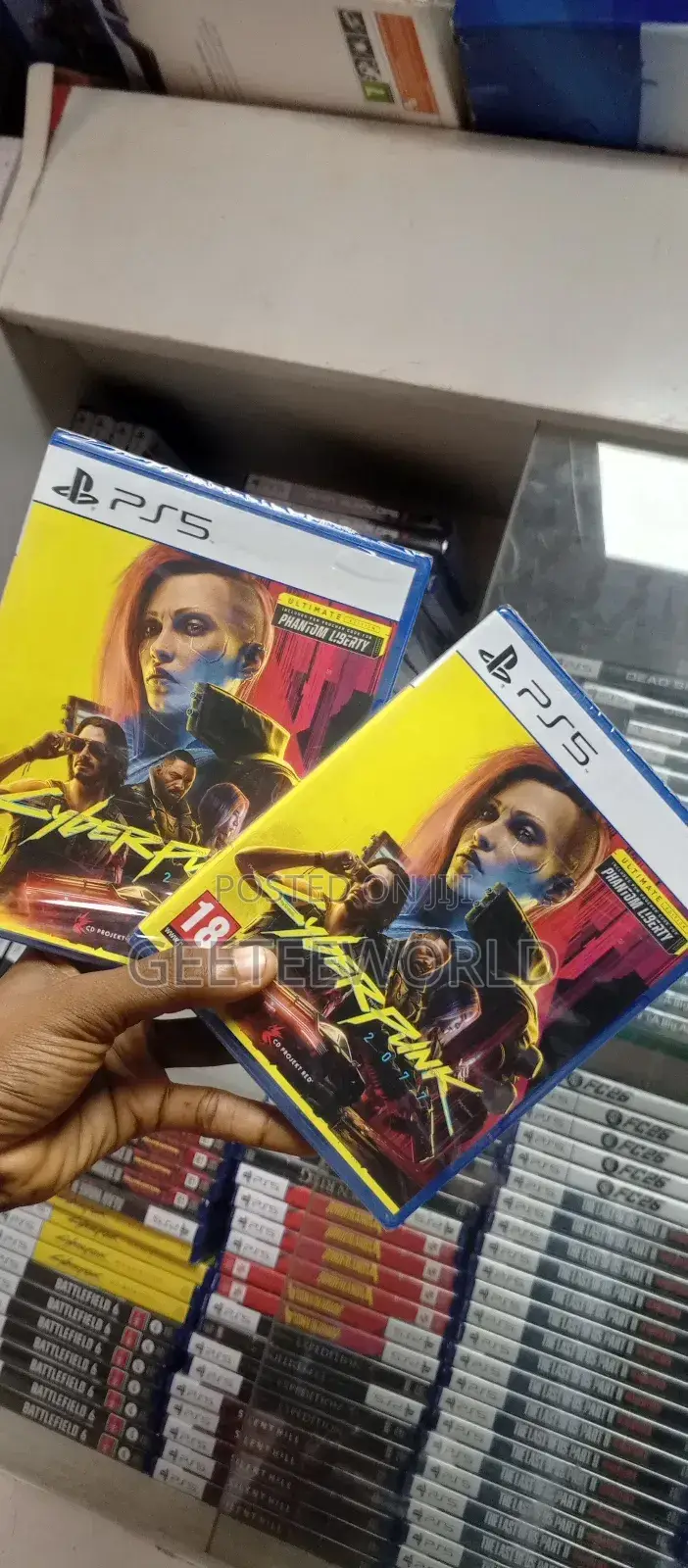 Cyberpunk Ps5 Game Disc