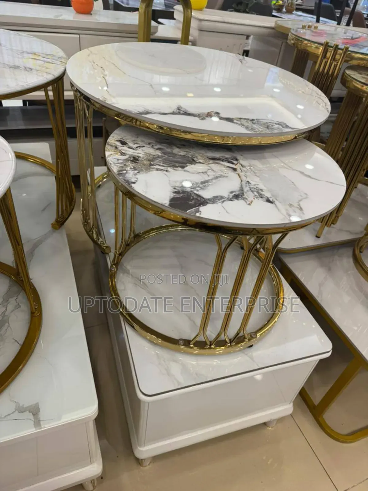 2in1 Round Shape Center Table