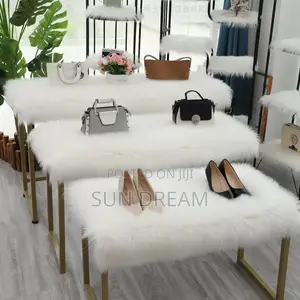 White Plush Mat Display Furry Tablecloth Tablecloth Counter Pad80*80