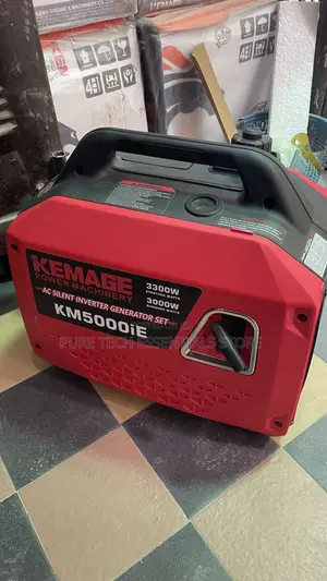 Kemege 3.3kva Inverter Silent Working Generator With Battery And Key