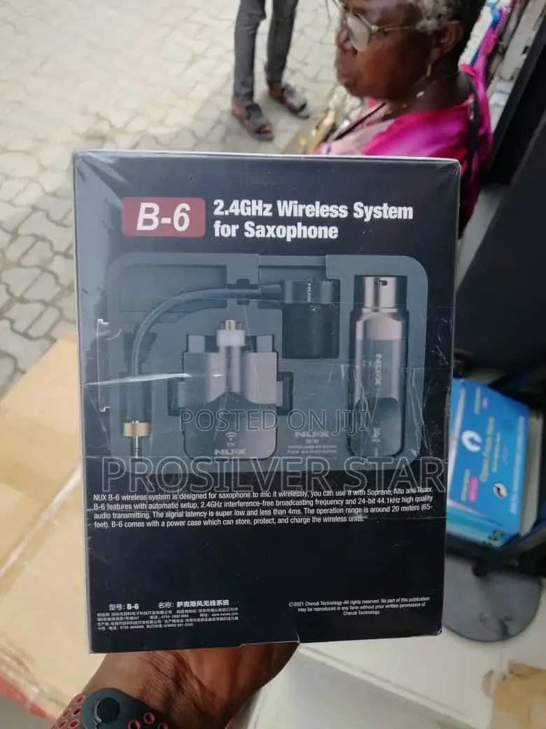 Nux B6 Wireless System for Saxophone