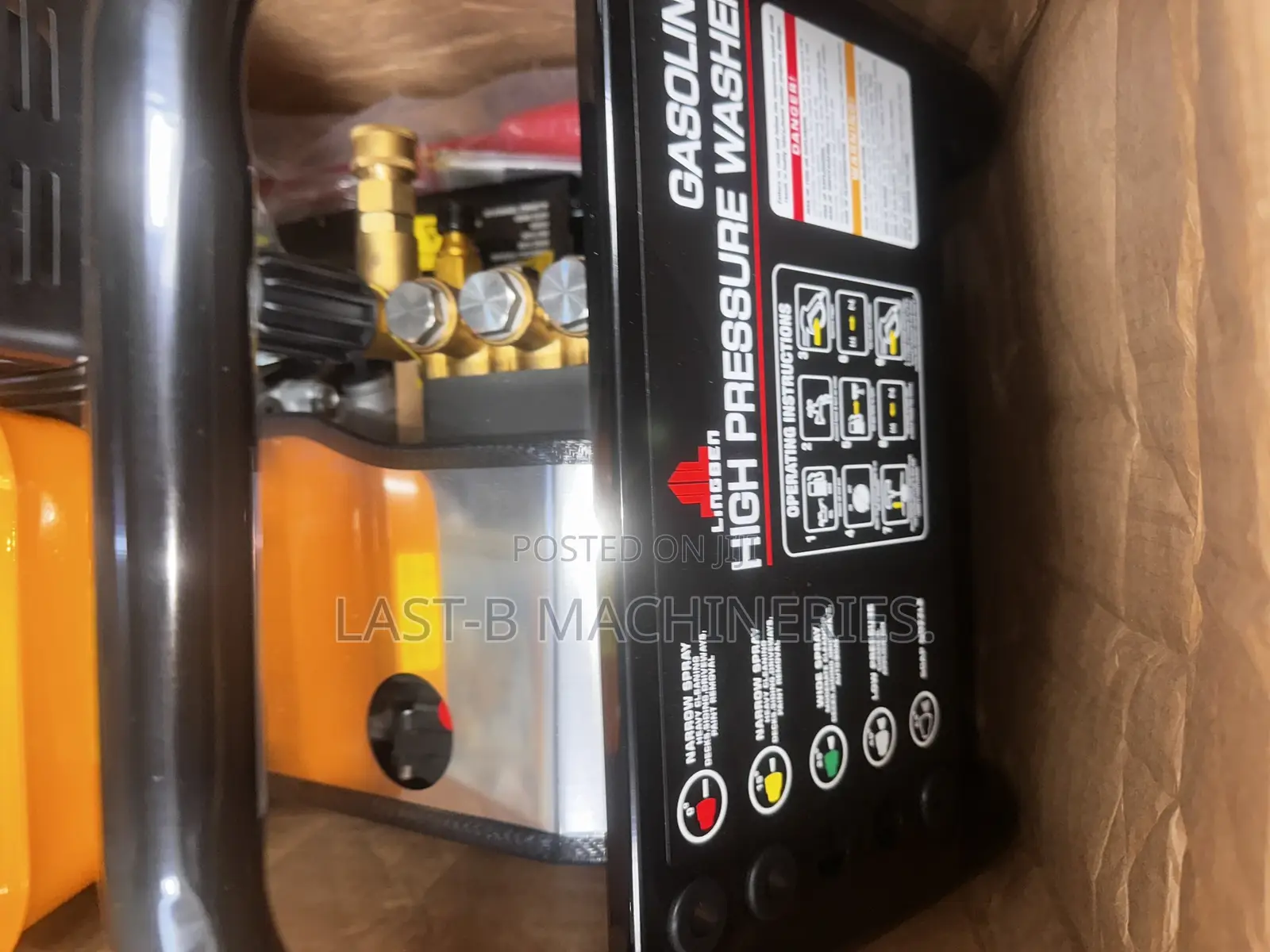 Gasoline High Pressure Washer