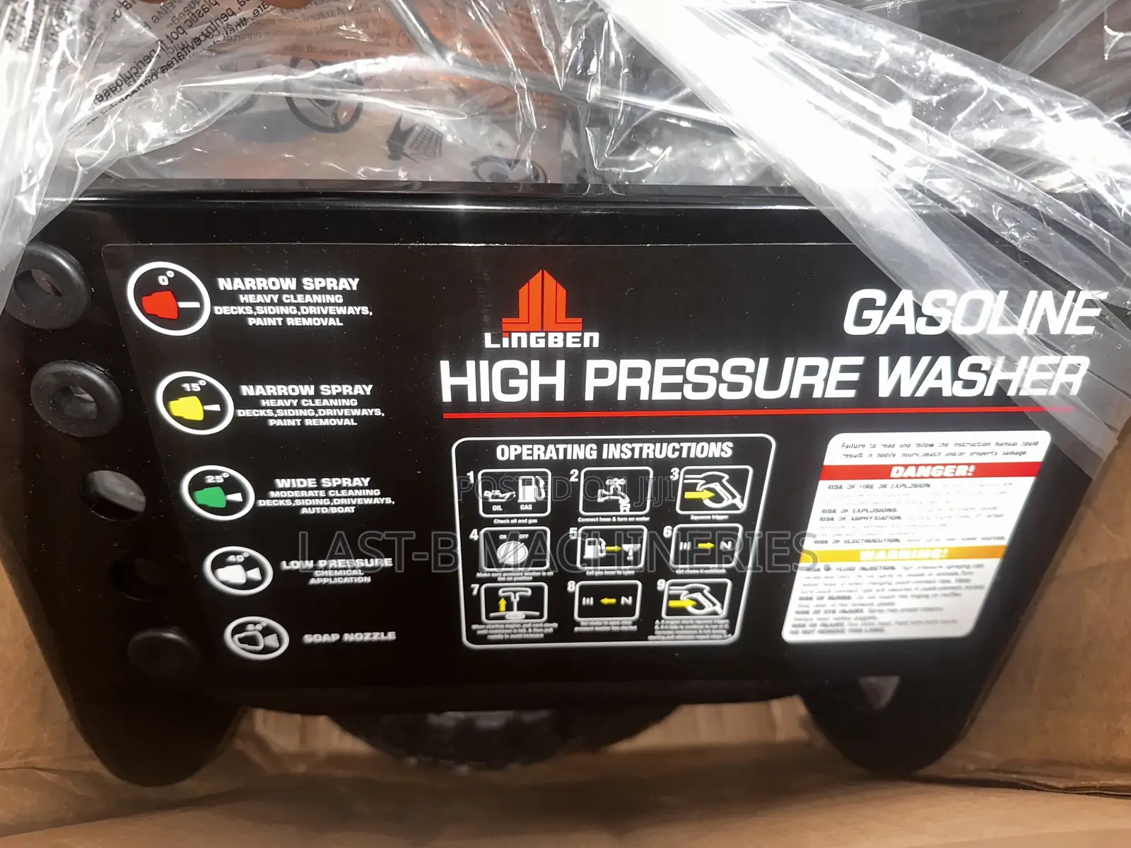 Gasoline High Pressure Washer