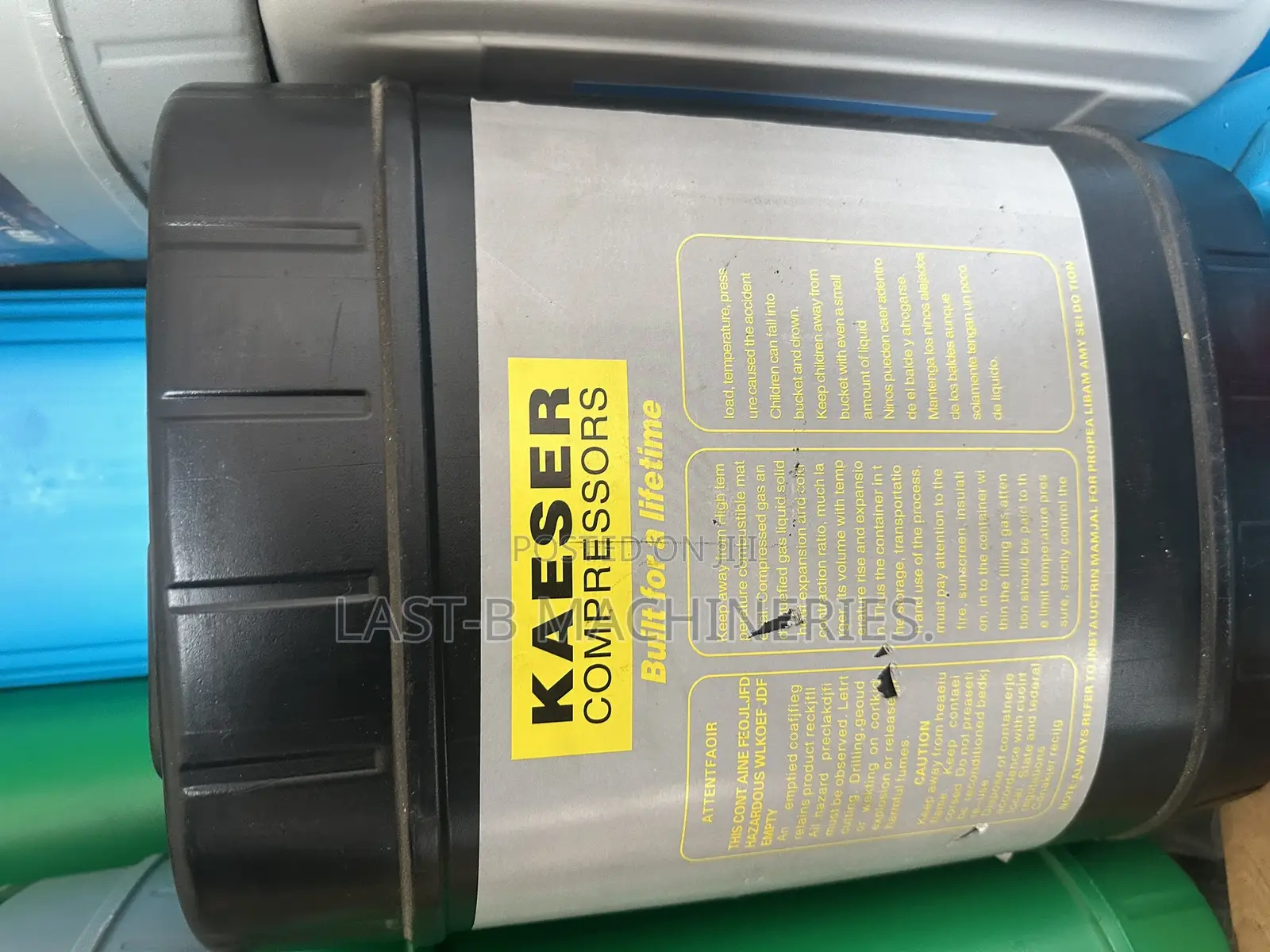 20l Kaeser Screw Compressor Oil.