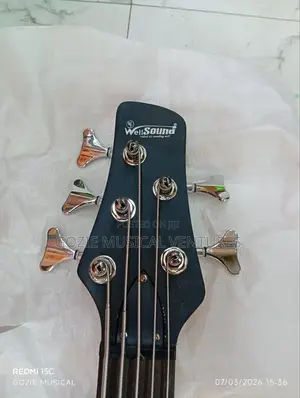 Wellsound Passive Five String Bass Guitar