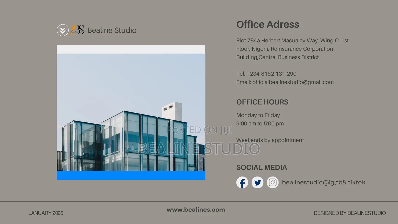 Modern Office Design and Construction