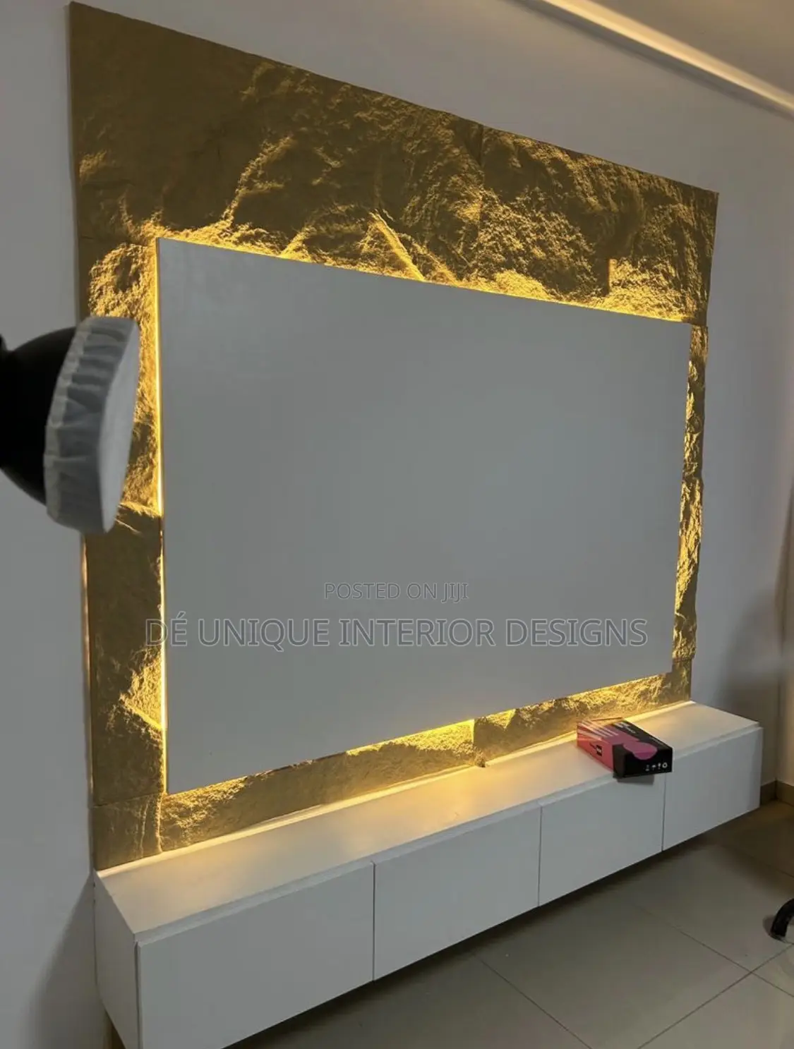 T.V Console With Fluted Panel and Lots More