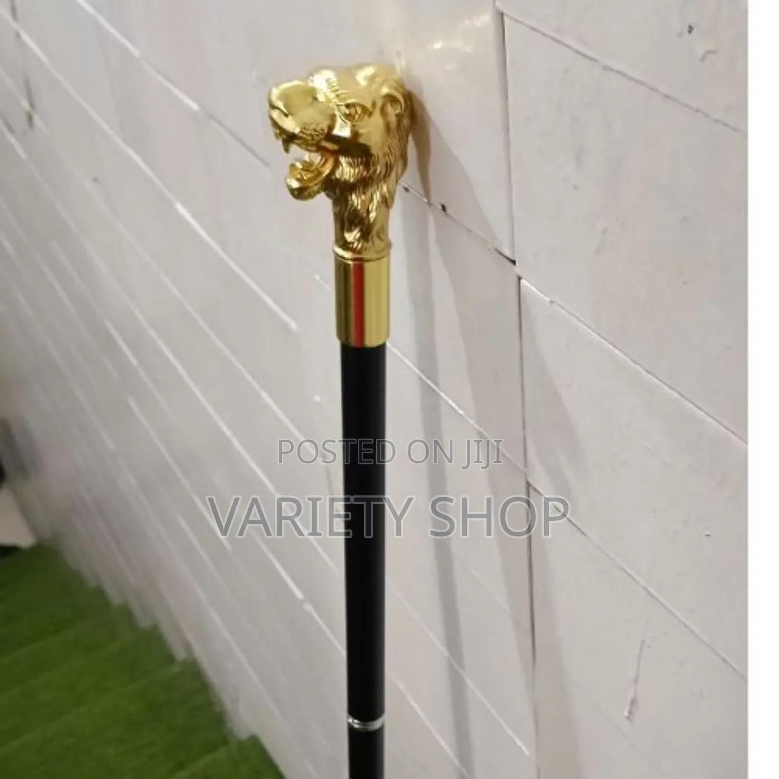 Golden Stylish Walking Stick