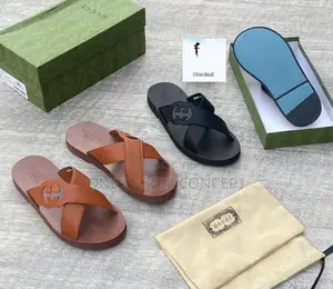 Gucci Interlocking Gslide Sandal For Men
